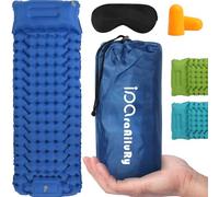 iParaAiluRy Esterilla Camping Autoinflable Ultraligero Colchoneta Camping con Bomba de Pie, Portatíl Colchón Campin g Esterilla Hinchable para Viajes, Exteriores, Senderismo, Playa, Tienda