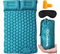 iParaAiluRy Esterilla Camping Autoinflable Ultraligero Colchoneta Camping con Bomba de Pie, Portatíl Colchón Campin g Esterilla Hinchable para Viajes, Exteriores, Senderismo, Playa, Tienda
