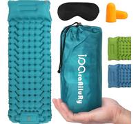 iParaAiluRy Esterilla Camping Autoinflable, Ultraligero Colchoneta Camping con Bomba de Pie, Portatíl Esterilla Hinchable Camping para Viajes, Exteriores, Senderismo, Playa, Camping, Tienda