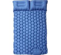 iParaAiluRy Esterilla Camping Autoinflable Ultraligero Colchoneta Camping con Bomba de Pie, Portatíl Colchón Hinchable Matrimonio para Viajes, Exteriores, Senderismo, Playa, Tienda