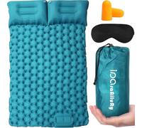iParaAiluRy Esterilla Camping Autoinflable Ultraligero Colchoneta Camping con Bomba de Pie, Portatíl Colchón Campin g Esterilla Hinchable para Viajes, Exteriores, Senderismo, Playa, Tienda