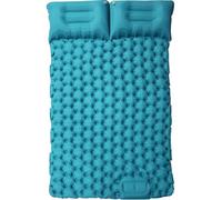 iParaAiluRy Esterilla Camping Autoinflable Ultraligero Colchoneta Camping con Bomba de Pie, Portatíl Colchón Hinchable Matrimonio para Viajes, Exteriores, Senderismo, Playa, Tienda