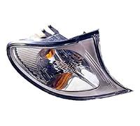 Iparlux 14200571 - Piloto Delantero Izquierdo, sin portalámparas, Transparente, Cerco Cromado para BMW Serie 3 E46 4P / Touring (01->05)