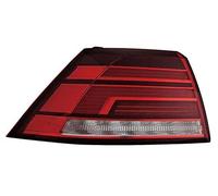 IPARLUX compatible con PILOTO TRASERO Izquierdo con portalámparas -Rojo -Blanco -Exterior -Led VW GOLF VII (17->)