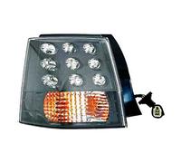 IPARLUX Derecho-PILOTO TRASERO-con portalámparas-Ambar-Blanco-Led-Exterior FONDO NEGRO BLACK MASK Compatible con MITSUBISHI OUTLANDER (07->10)