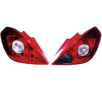 IPARLUX Derecho-PILOTO TRASERO-sin portalámparas-Blanco-Rojo Compatible con OPEL CORSA D 3P (06->11)