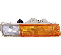 IPARLUX Izquierdo-PILOTO FRONTAL-sin portalámparas-Ambar-Blanco Compatible con MITSUBISHI L200 (K74) (96->06)
