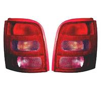IPARLUX Izquierdo-PILOTO TRASERO-con portalámparas-Rosa-Rojo compatible con NISSAN MICRA (K11) (00->02)