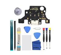 iParto Kit de repuesto de puerto de carga para Samsung Galaxy Tab A9+ SM-X210 SM-X215 SM-X216B USB Flex Dock Connector Charging Flex Reemplazo con herramientas