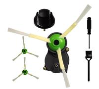 iParto Módulo de motor de cepillo lateral de repuesto para iRobot Roomba I&E&J Series i3 i4 i6 i6+ i7 i7+ i8 E5 E6 E7 J7 J7+ Kit de repuesto con 2 cepillos y rueda delantera