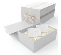 iPassion Juego de cajas de regalo, regalos para damas de honor para boda (paquete de 5), todas las ocasiones, propuesta de dama de honor, cajas magnéticas con tapas, juego grande para novia, 13.5 x 9