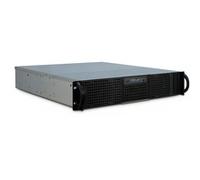 IPC 2U-20248 Estante Negro, Servidor de vivienda negro, Estante, Servidor, Negro, ATX, micro ATX, Mini-ITX, Acero, Unidad de disco duro, Red, Poder
