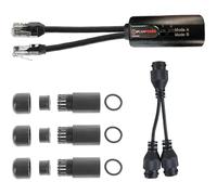 IPCamPower Adaptador Divisor combinador PoE, Ejecuta 2 cámaras IP en 1 Cable