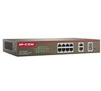 IPCOM PoE Management Switch S3300-10-PWR-M 8-Ports FE Ports + 2 GE/SFP Combo Ports Management (S3300-10-PWR-M)