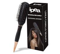 IPEA Cepillo para sombreros pequeño desenredante - 23 cm - Cepillo para desenredar y desenredar los nudos y peinar el cabello seco, húmedo o mojado - Cepillo neumático para todo el cabello