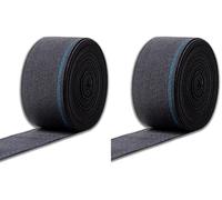 IPEA Correa Elástica para Sofá, Sillas, Tapicería, Sillones - [ 10 Metros ] - Made in Italy - Ancho 70 mm - Cuerda de Tracción de 1 Raya para Ssientos y Respaldos - Elasticidad 90% (Paquete de 2)