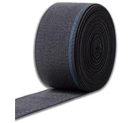 IPEA Correa Elástica para Sofá, Sillas, Tapicería, Sillones - [ 10 Metros ] - Made in Italy - Ancho 70 mm - Cuerda de Tracción de 1 Raya para Ssientos y Respaldos - Elasticidad 90%