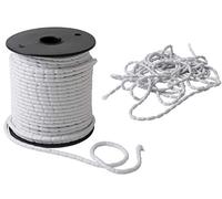 IPEA Cuerda de Plomo para Cortinas - Súper Pesado 100 G/MT - Made in Italy - 5 Metros - Cuerda Plomada para Cortinas, Telas, Mosquiteras - Trenza de Plomo - Peso - Hilo Plomado