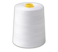 IPEA Hilo de coser blanco profesional - Bobina grande de 9000 metros (10.000 yardas) - Hilo para máquina de coser, overlock, cosido a mano, hilo resistente y antinodo para sastrería y costuras