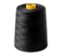 IPEA Hilo de Coser Negro Profesional - GRANDE BOBINA de 9000 metros (10000 yardas) - Hilo para Máquina de Coser, Remalladora, Costura a Mano - Hilo Resistente y Anti-nudos para Sastrería y Costuras