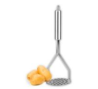 IPEA Prensador de Patatas Acero Inoxidable Profesional para Triturar Patatas, Verduras y Frutas - Diseño Delgado - Empuñadura Ergonómica - Machacador Puré de Patatas y y Alimentos - Prensapatatas