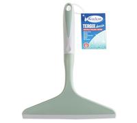 IPEA Rasqueta Limpiacristales para Ducha y Cabina de Ducha - Hoja de Goma de 20 cm - Escobilla limpiacristales Profesional con Mango ergonómico para Limpieza de Ducha y Cristal baño - Limpia Azulejos