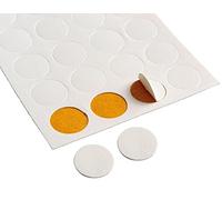 IPEA Tapones cubretornillos Adhesivos de 13 mm de PVC Blancos - 200 Unidades - Made in Italy - Tapón Adhesivo para Cubrir Agujeros y Tornillos para Muebles, armarios, Paredes - Cubre Tornillos para