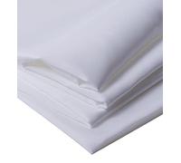 IPEA Tejido de Forro 200 x 150 cm color Blanco - Made in Italy - Tejido al Metro para Costura, Ropa, Forros, Chaquetas, Pantalones, Faldas, Muebles, Almohadas - Tela Lisa para Coser y Forrar