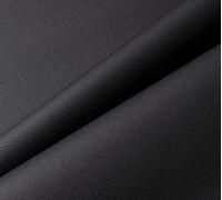 IPEA Tela de Polipiel para Tapizar 140 x 50 CM - Color Negro - Made in Italy - Piel Sintética Suave para Muebles, Sofás, Sillas, Hogar, Accesorios, Manualidades - Medio Metro - Cuero Sintético