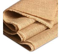 IPEA Tela de Yute Lurex con Filamentos Metalizados color Oro - Dimensiones 150 x 120 cm - Made in Italy - Tejido de Yute en Fibra Natural para Decoraciones, Accesorios, Fiestas, Creaciones, Bricolaje