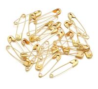Iperdibles de Acero Inoxidable, Alfileres Multicolor 1.9-5.5cm 50/100/200uds(Gold 3.6cm 100pcs)