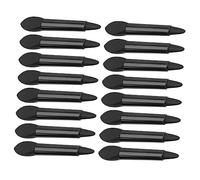 Ipetboom 1 Juego De 20 Piezas Barra De Labios Aplicador De Máscara Máscaras Paletas De Maquillaje Brillo Minimaquillaje Equipo Tinte Varita Mágica Depurador De Labios Gel De Sílice Black