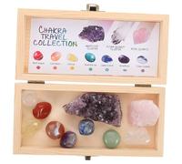Ipetboom 1 Juego De Especímenes De Cristal Natural Piedras De Cuarzo Crudo Para Yoga Decoración Del Hogar Rocas Minerales Únicas Con Caja Para Amigos Y Familiares