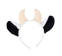 Ipetboom 1 Juego Diadema De Animales Traje Adulto Orejas De Vaca Se Mueve Conejito Segador Conejo Disfraz De Oveja Adulto Víspera De Todos Nariz Cristal Súper Suave