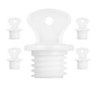 Ipetboom 1 Juego Parada De Agua Tapones De Silicona Tapa Para Botella Decoración De Almacenamiento De Llaves Cuenco Para Llaves Para Mesa De Entrada. Tapón De Sellado De Silicona 5 Piezas