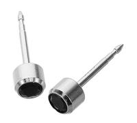 Ipetboom 1 Par De Aretes De Plata De Ley Hipoalergénicos Para Orejas Perforadas Con Un Diseño Delicado Que Garantiza Un Uso Indoloro Y Sin Desgaste
