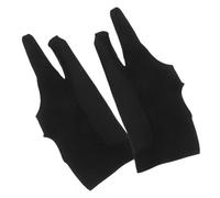 Ipetboom 1 Par Guantes de Elasticidad de Dedos Antideslizante Compatibles con Ambas Manos