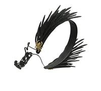 Ipetboom 1 Pc diadema de halloween accesorios halloween accesorios disfraz aro de pelo de os para el cabello de tocado cosplay Diadema única Black