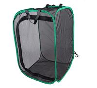 Ipetboom 1 Pc Neto Kit De Hábitat Casa De Hábitat Jaula Al Aire Libre Hábitat De Oruga Plegable Receptor Al Aire Libre Cazador De Insectos Al Aire Libre Translúcido Caja De Insectos