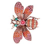 Ipetboom 1 Pieza Broche De Insecto Conformado Broches De Moda Para Mujer Broche De Abeja Esmalte Broche De Mujer Broche Decorativo Broche De Occidente Broche De Moda Aleación