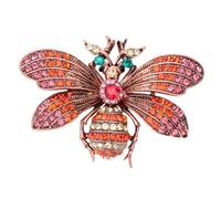 Ipetboom 1 Pieza broche de insecto durante la noche broches de moda para mujer broche de abeja conformado broches de abeja broche de occidente broche de mujer Decoración de ropa aleación