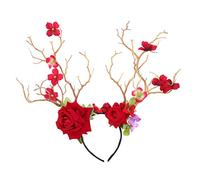 Ipetboom 1 Pieza Floral para Accesorio de Disfraz con Creativo Hecho de Material para Celebraciones Especiales