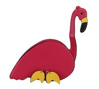 Ipetboom 1 Pieza Hombro de Flamingo Creativo para Mujer Bandolera de PU Rosa