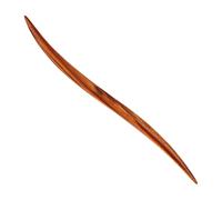Ipetboom 1 Pieza horquilla de madera hair clips horquillas moño hair topper palo de pelo de hueso palitos para el cabello para mujeres horquilla de ébano horquilla de estilo chino Sándalo