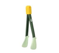 Ipetboom 1 pieza Pinza de Cocina Multiusos de Silicona Verde Clip para Carne y Alimentos para Asados y Servicio de Comida Antideslizante y de Limpiar