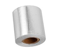 Ipetboom 1 rollo Cinta de Aluminio Aislante de Alta Temperatura para Ductos de Escape Resistente y Duradera para Industriales y Hvac