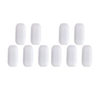 Ipetboom 10 Barras Magnéticas de Agitación de Laboratorio de Ptfe Agitadores Magnéticos Cilíndricos C3X7 Kit de Varillas Resistentes a Altas Temperaturas para Placas Agitadoras Químicas