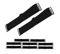 Ipetboom 10 Diademas Elásticas Ajustables para Pelucas Banda Ventilada de Silicona Sujeción Cómoda y Resistente para Uso Diario Kit 10 Piezas para Reparación y Ajuste de Gorros de