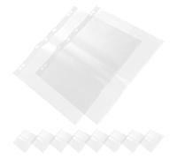 Ipetboom 10 Fundas Impermeables para Negativos y Documentos, con Protectores de Página Resistentes de PE, Diseño Elegante y Fácil de Transportar para Archivo Fotográfico