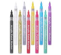 Ipetboom 10 Piezas Bolígrafos Para Decoración De Uñas Herramienta Para Dibujar Líneas De Uñas Bolígrafo Para Pintar Casa